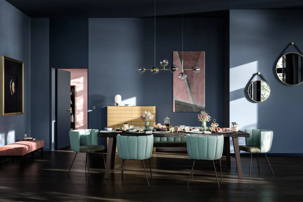 Stuhl Gaia von KFF türkis